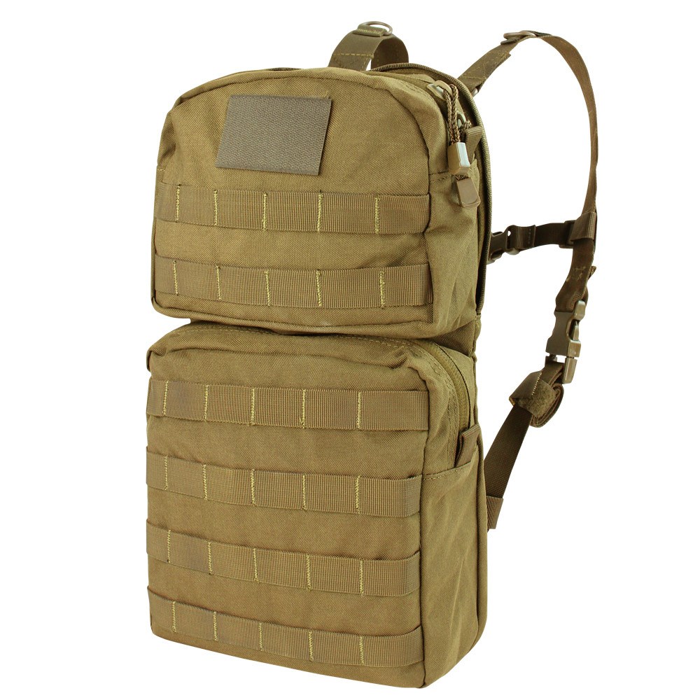 Levně CONDOR OUTDOOR vak na vodu MOLLE II včetně 2,5l vaku COYOTE BROWN