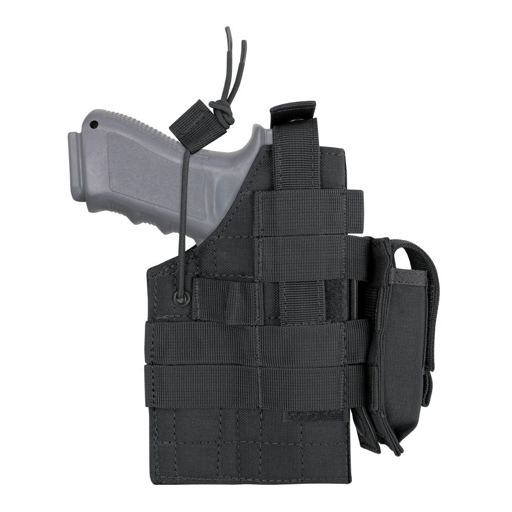 Levně CONDOR OUTDOOR pouzdro pistolové MOLLE Glock oboustranné ČERNÉ