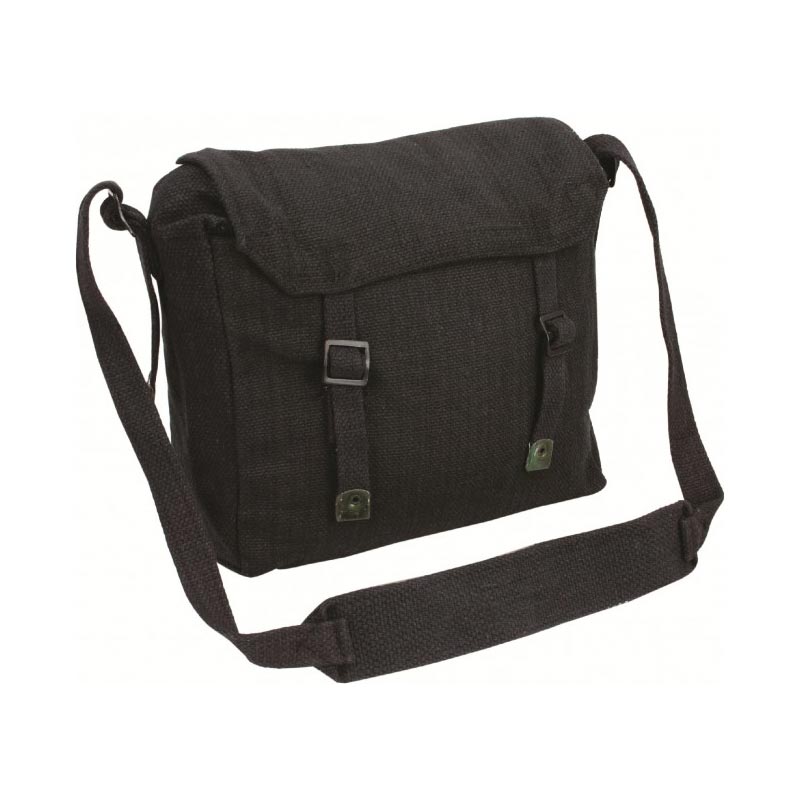 Levně HIGHLANDER taška přes rameno WEBBING HAVERSACK 45 l ČERNÁ