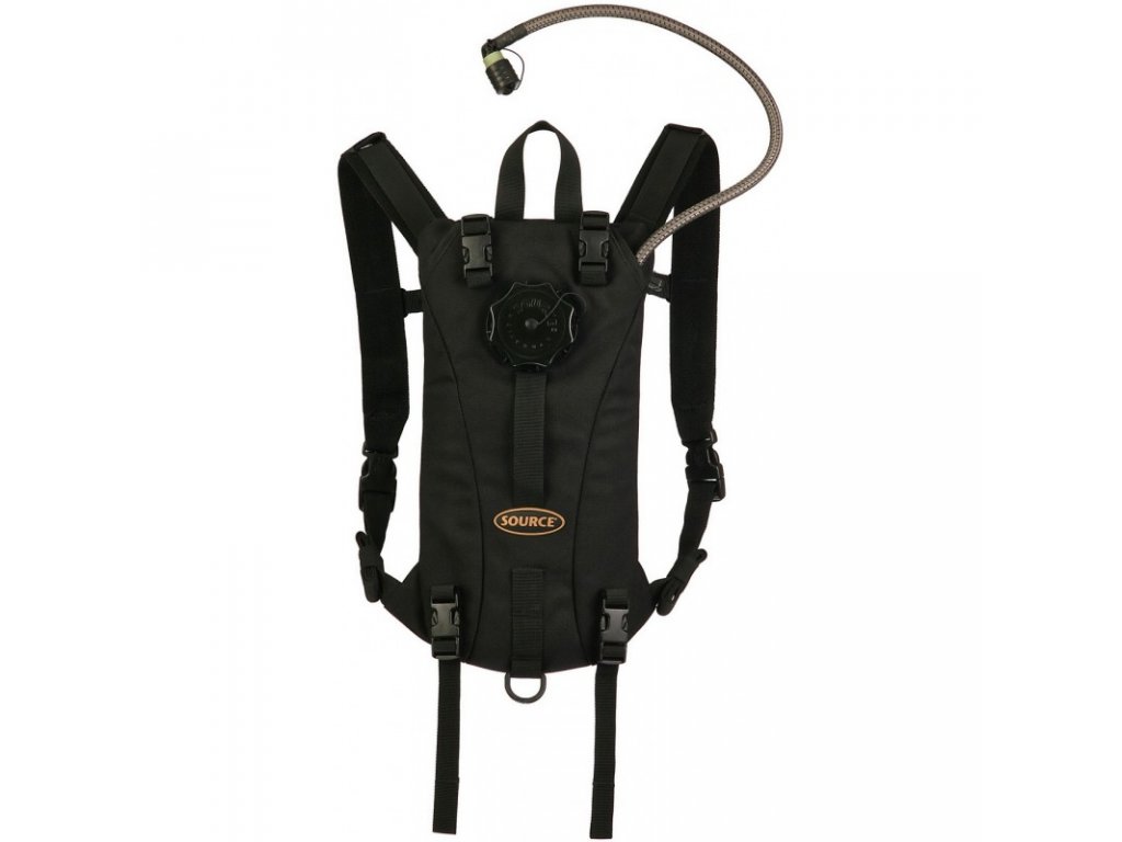 Levně SOURCE vak hydratační set TACTICAL 2L ČERNÝ