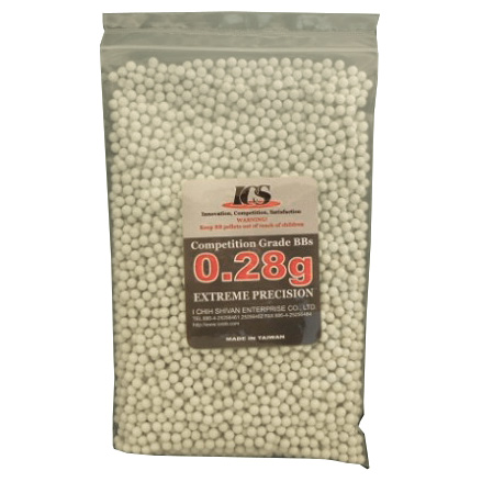 Levně Kuličky airsoft ICS 0.28g 3500ks