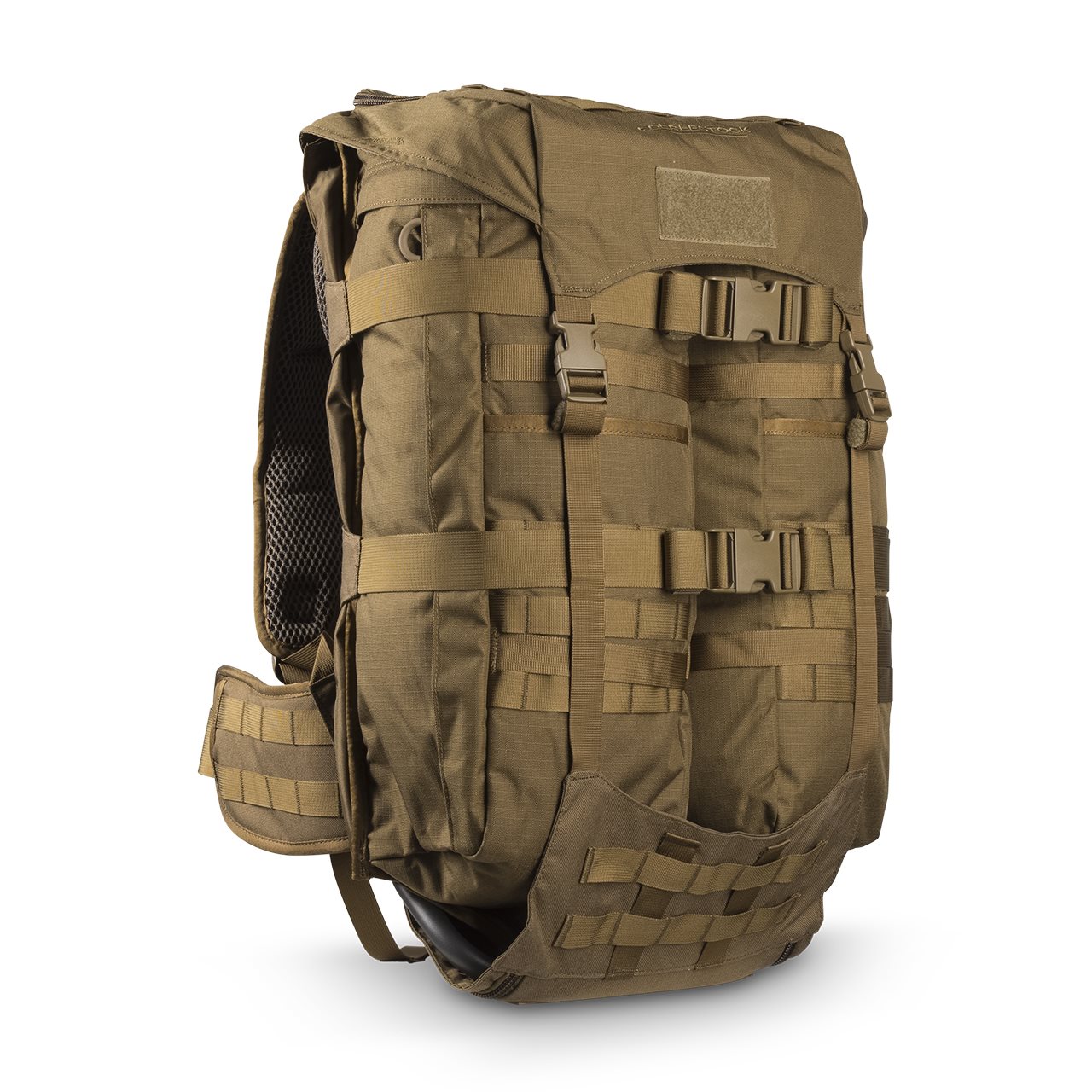 Levně EBERLESTOCK batoh J51 WARHAMMER PACK COYOTE BROWN