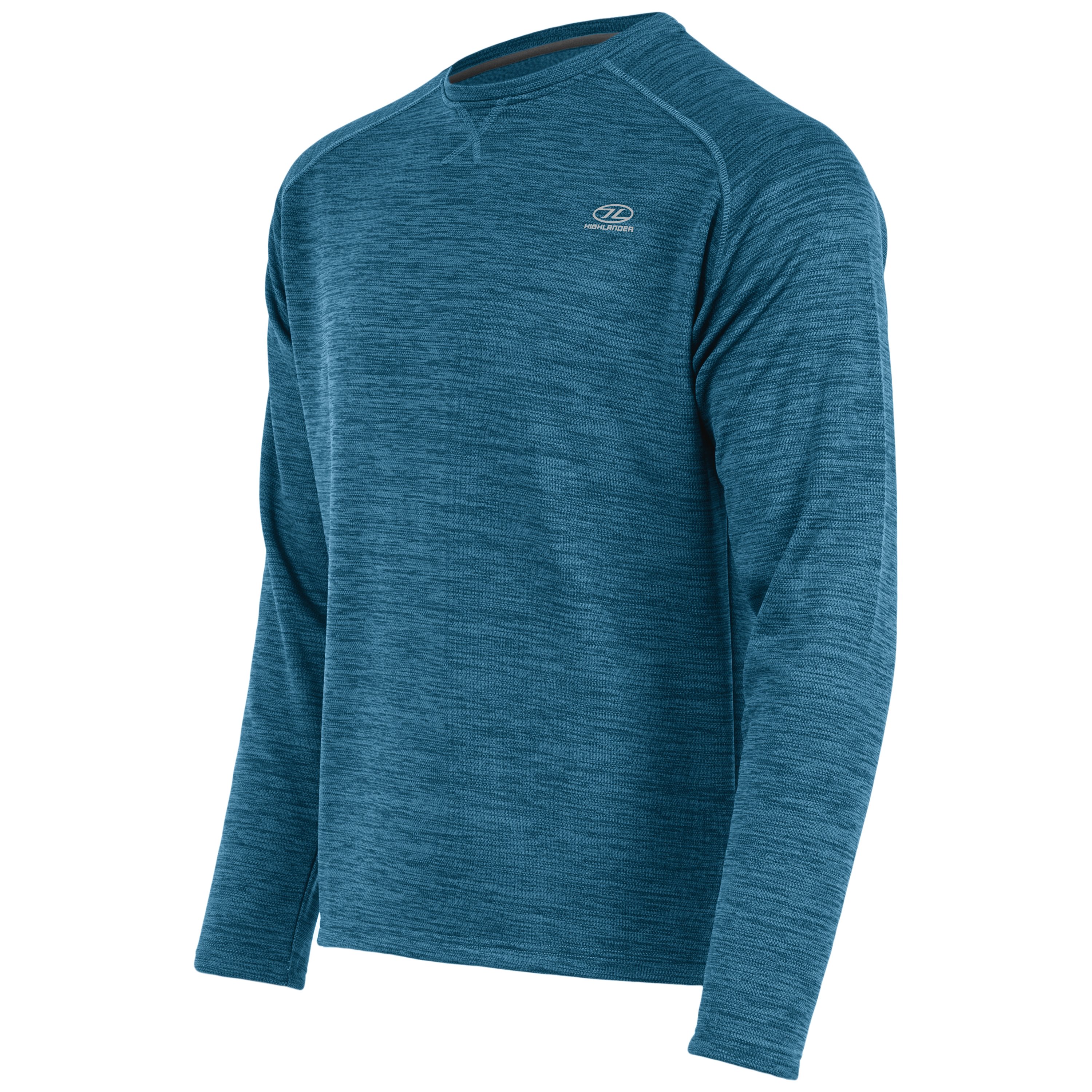 Levně Svetr CREW NECK MODRÝ