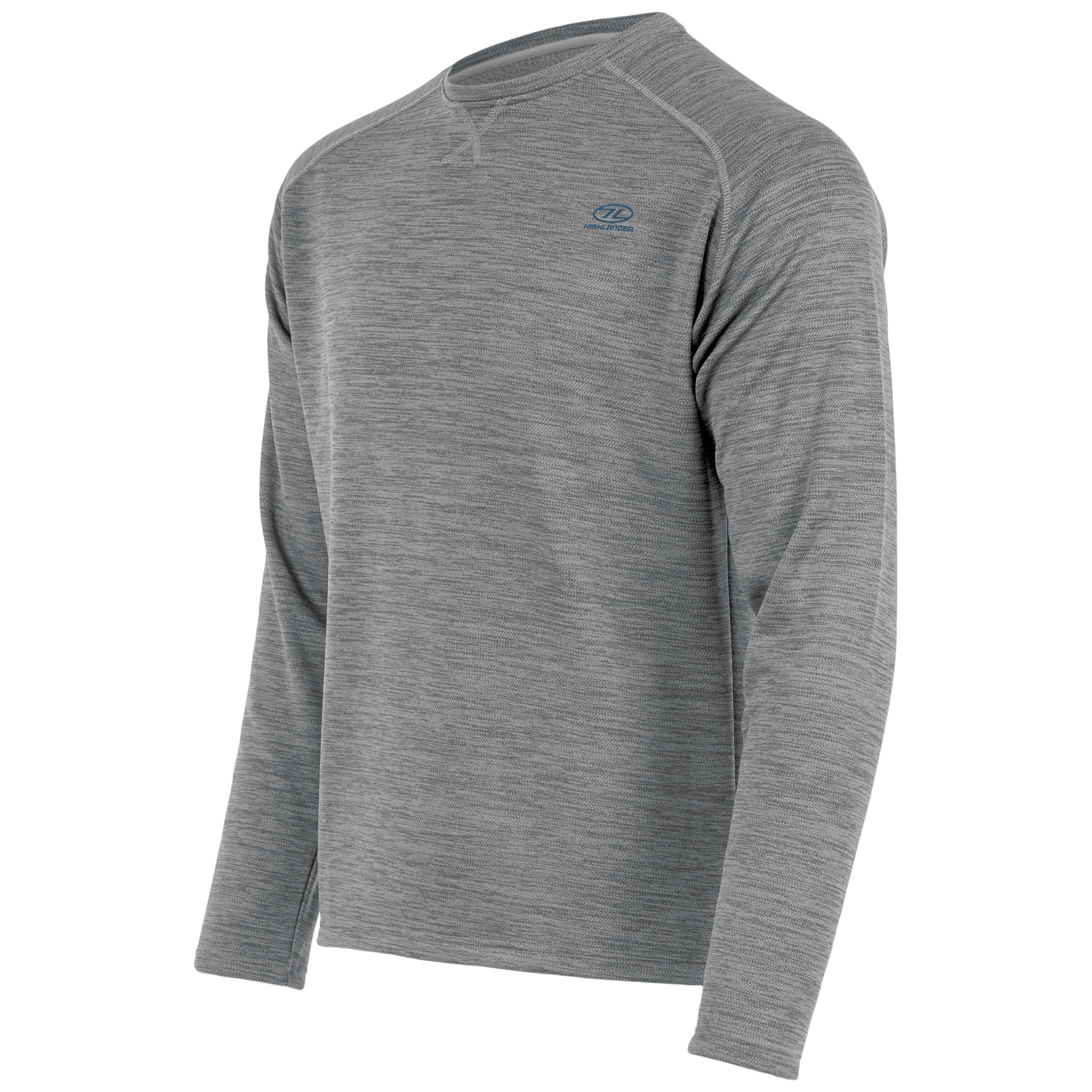 Levně Svetr CREW NECK ŠEDÝ