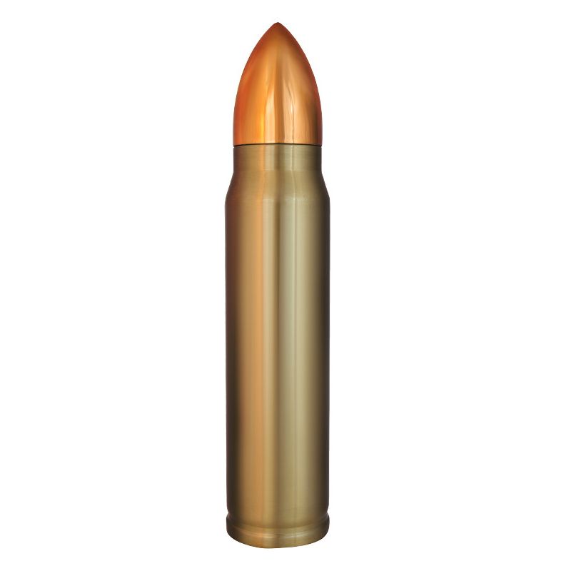Levně KOMBAT termoska NÁBOJ 1000 ml ZLATÁ