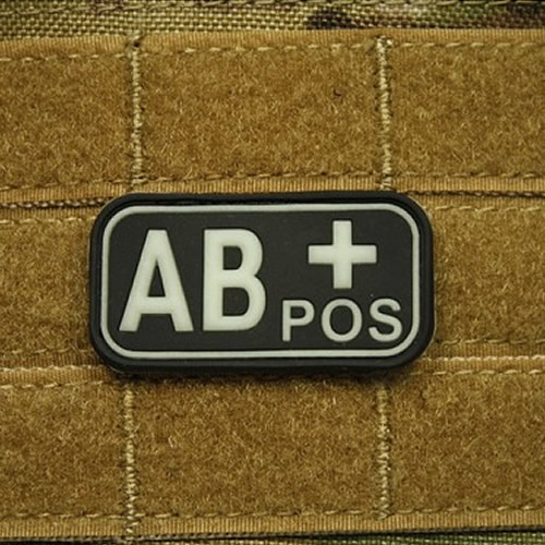 Levně JACKETS TO GO nášivka KREV AB POS plast GLOW IN THE DARK