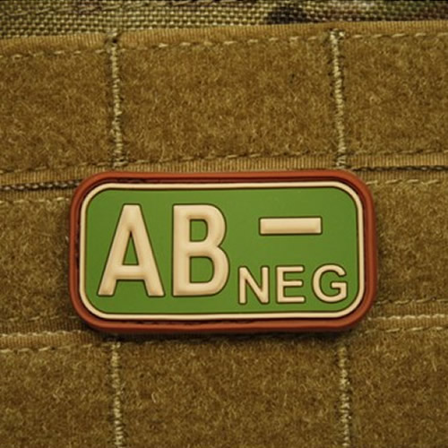 Levně JACKETS TO GO nášivka KREV AB NEG plast MULTICAM