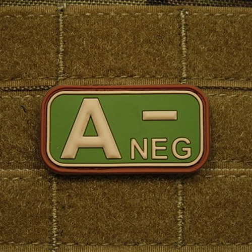 Nášivka KREV A NEG plast MULTICAM®