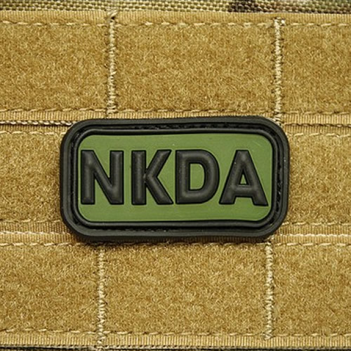 Levně JACKETS TO GO nášivka KREV NKDA plast ZELENÁ