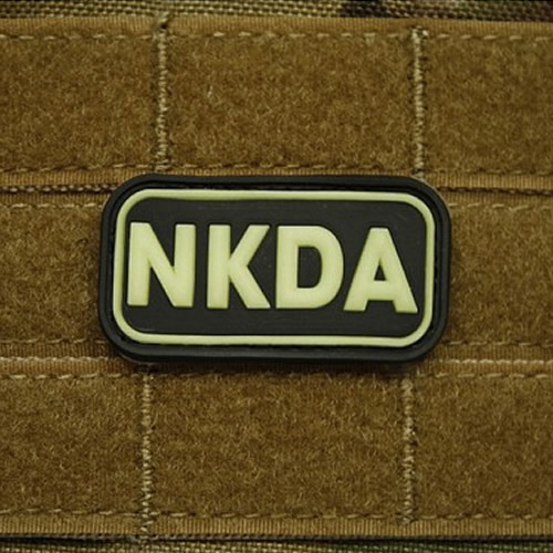 Levně JACKETS TO GO nášivka KREV NKDA plast GLOW IN THE DARK