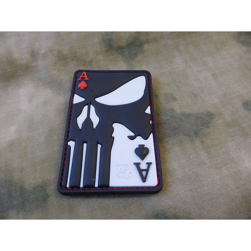 Levně JACKETS TO GO nášivka PUNISHER ACE OF SPADES velcro