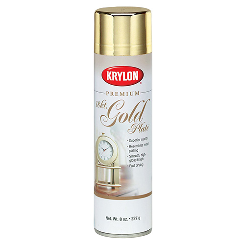Barva KRYLON metalická ve spreji GOLD-ZLATÁ 18KT