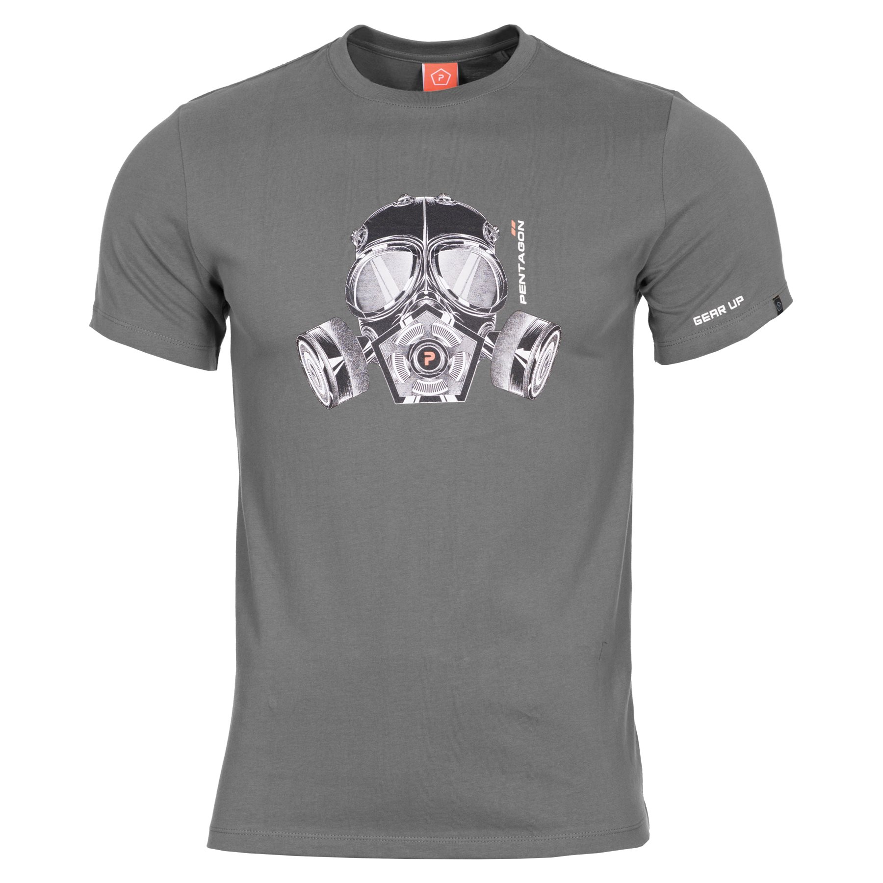 Levně Triko plynová maska WOLF GREY