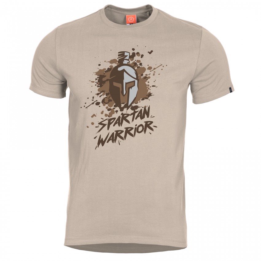 Levně Triko SPARTAN WARRIOR KHAKI
