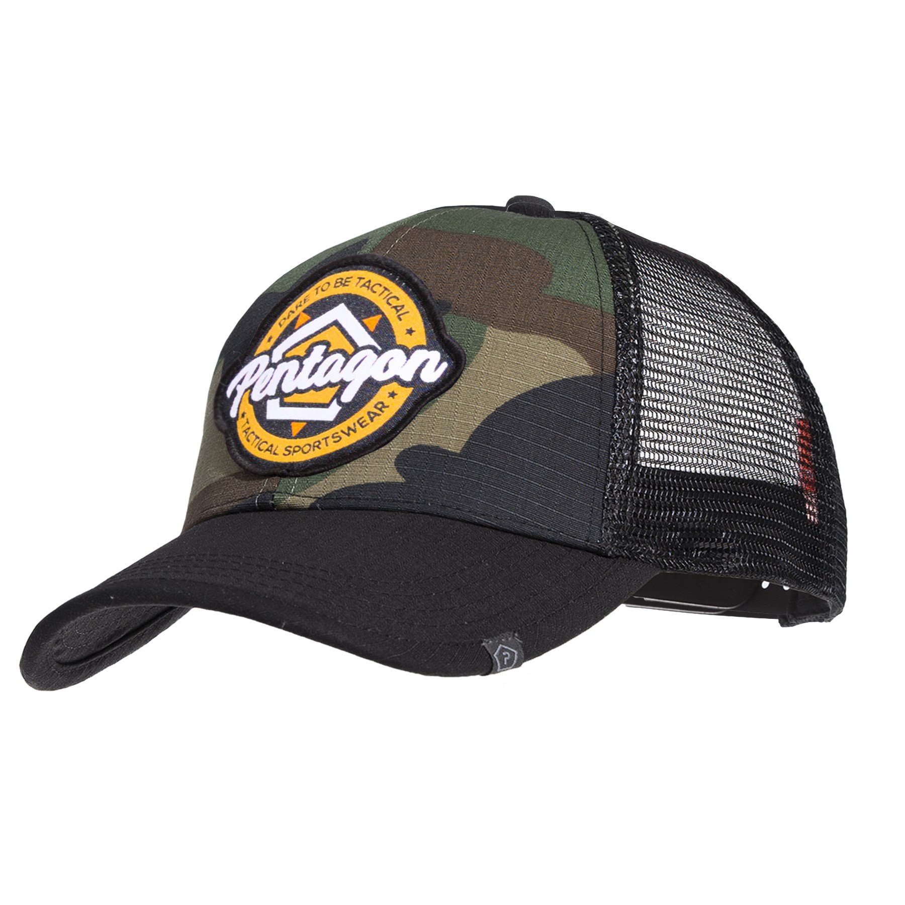 Levně Čepice se síťkou logo PENTAGON WOODLAND/ČERNÁ