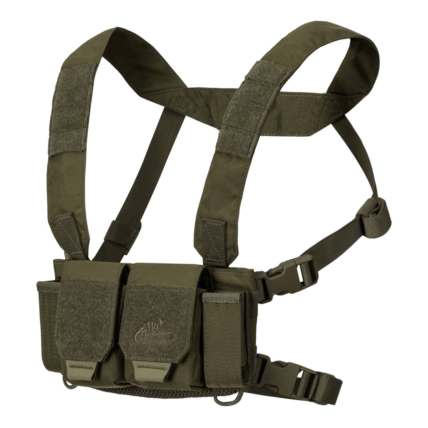 Levně Helikon-Tex vesta chest rig COMPETITION OLIVE GREEN