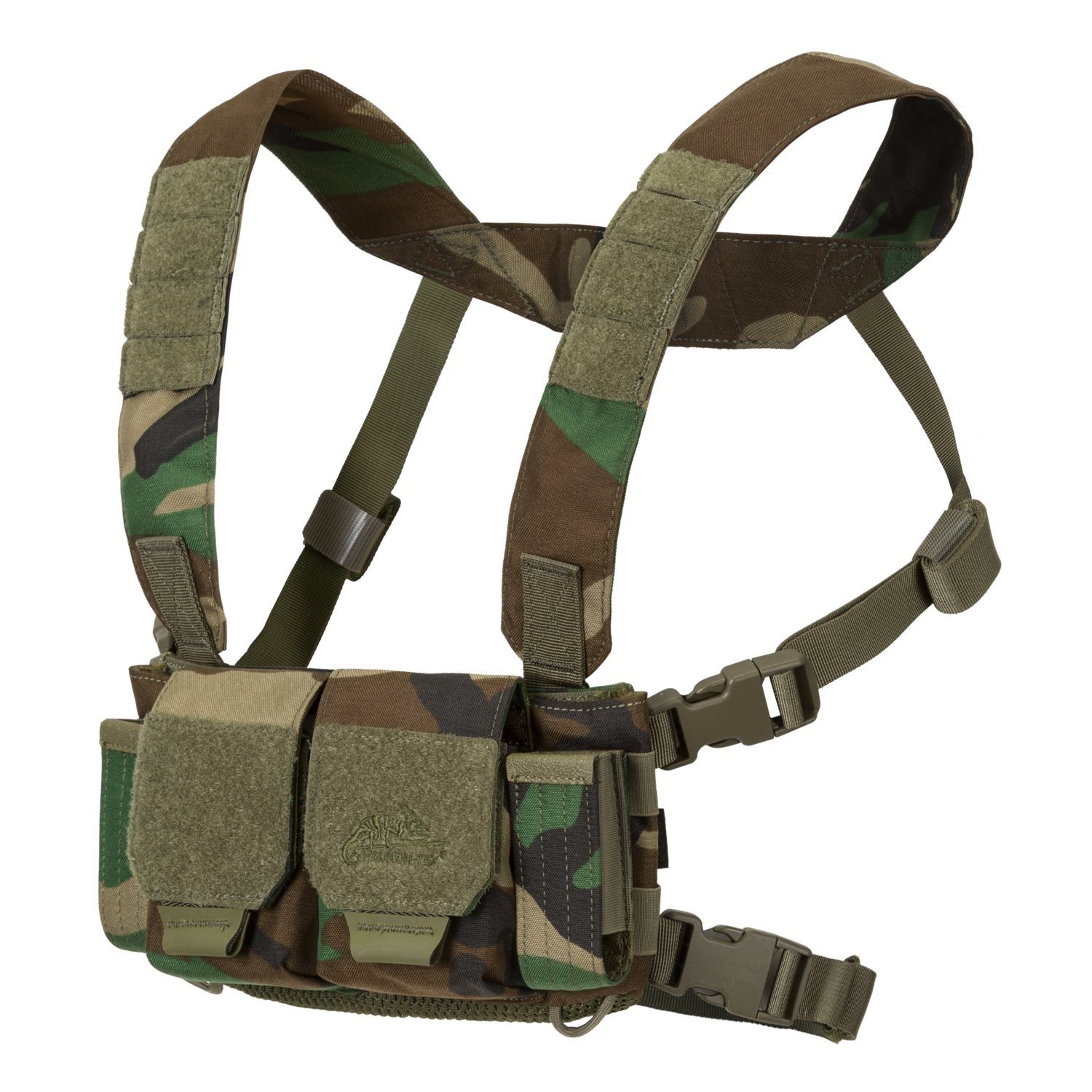 Levně Helikon-Tex vesta chest rig COMPETITION US WOODLAND