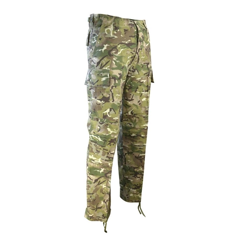Levně Kalhoty M65 rip-stop BTP camo