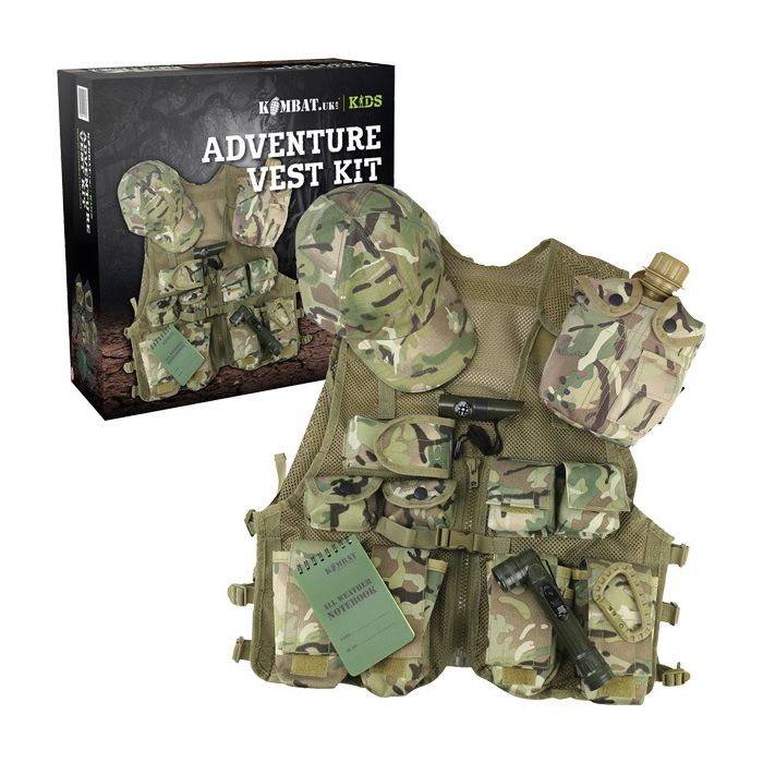 Levně KOMBAT set JUNIOR dětský ADVENTURE VEST KIT BTP