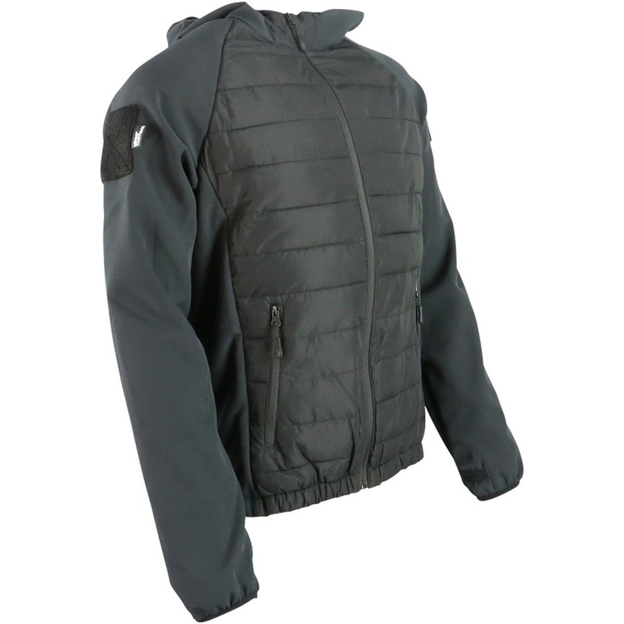 Levně Bunda taktická VENOM softshell ČERNÁ
