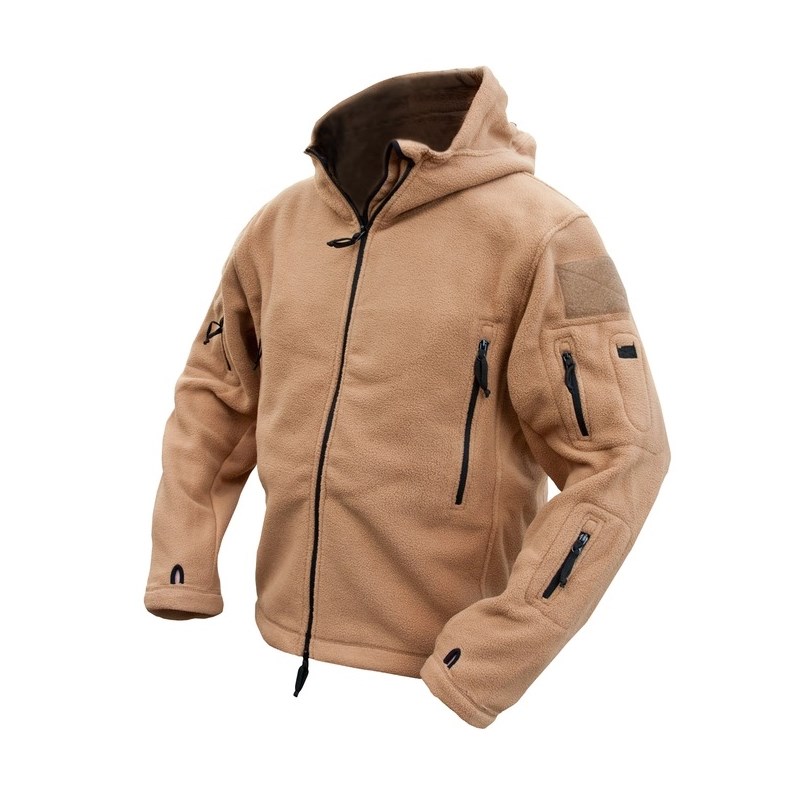 Levně Mikina FLEECE RECON s kapucí COYOTE