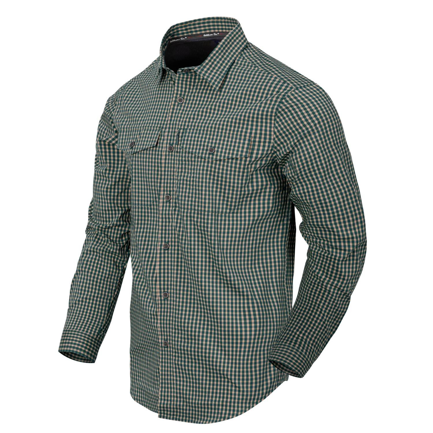 Levně Košile COVERT dlouhý rukáv SAVAGE GREEN