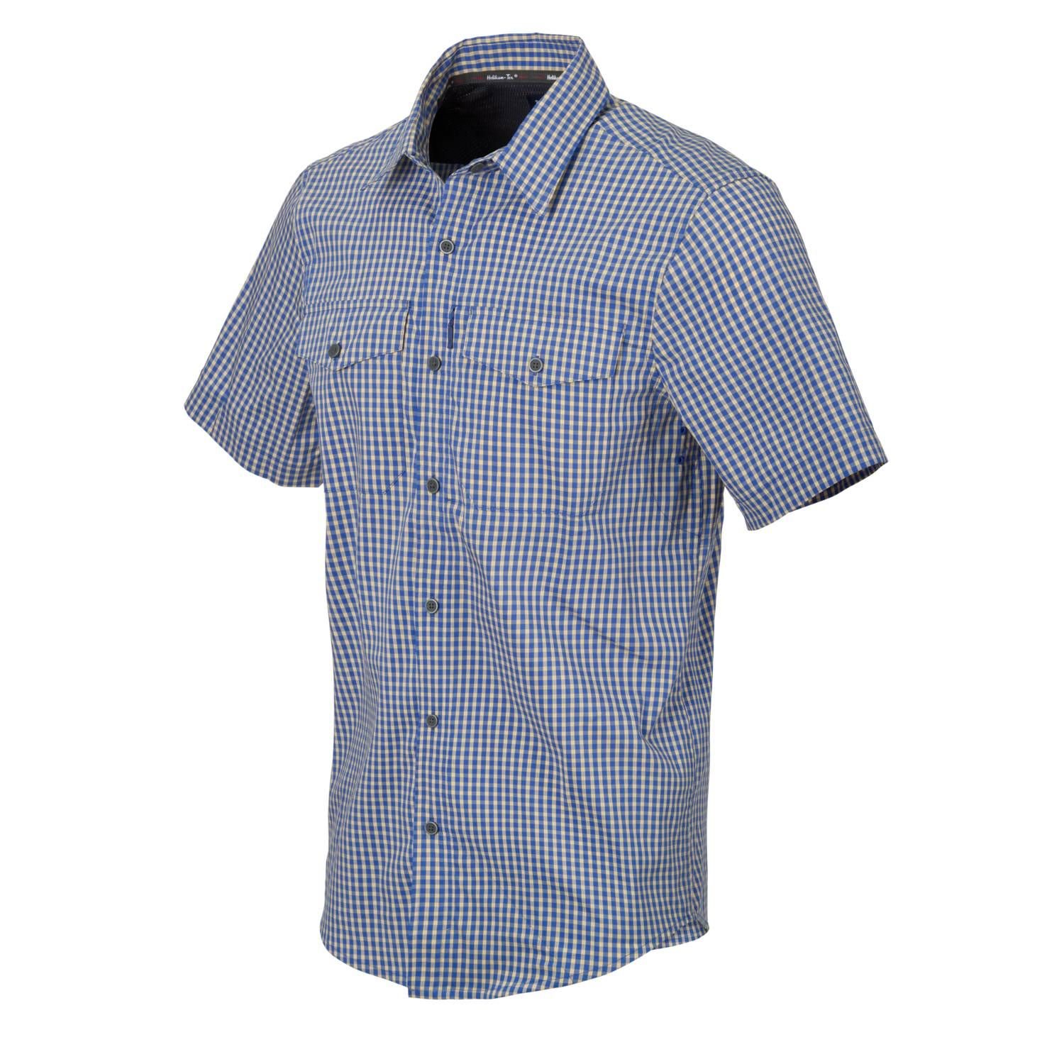 Levně Košile COVERT CONCEALED CARRY ROYAL BLUE CHECKERED