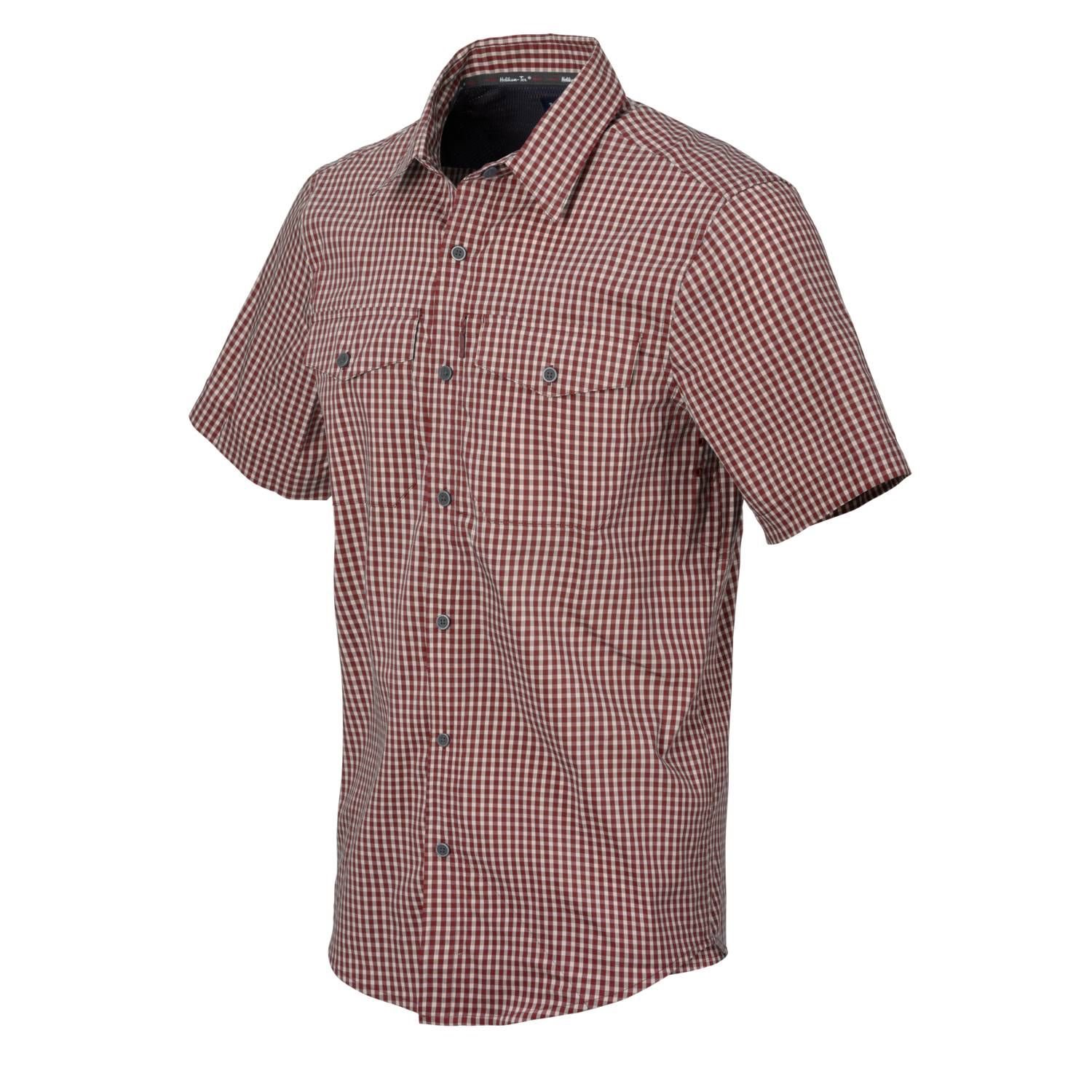 Levně Košile COVERT CONCEALED CARRY DIRT RED CHECKERED