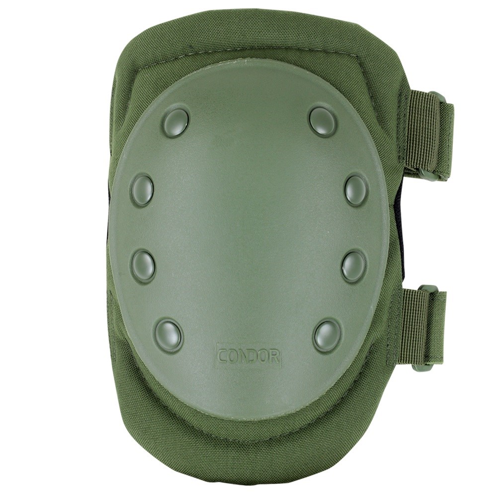 Levně CONDOR OUTDOOR chrániče na kolena ZELENÉ