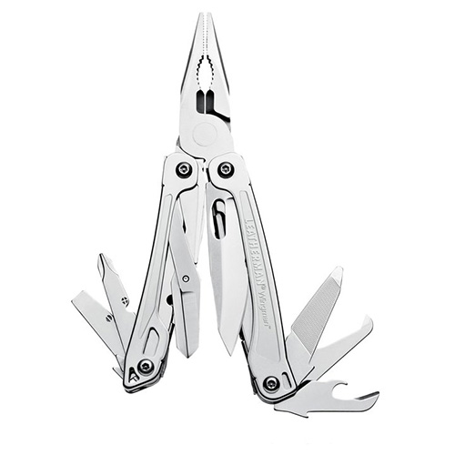 Levně Leatherman kleště multifunkční skládací WINGMAN STŘÍBRNÝ
