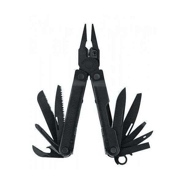 Levně Leatherman kleště multifunkční skládací REBAR ČERNÉ