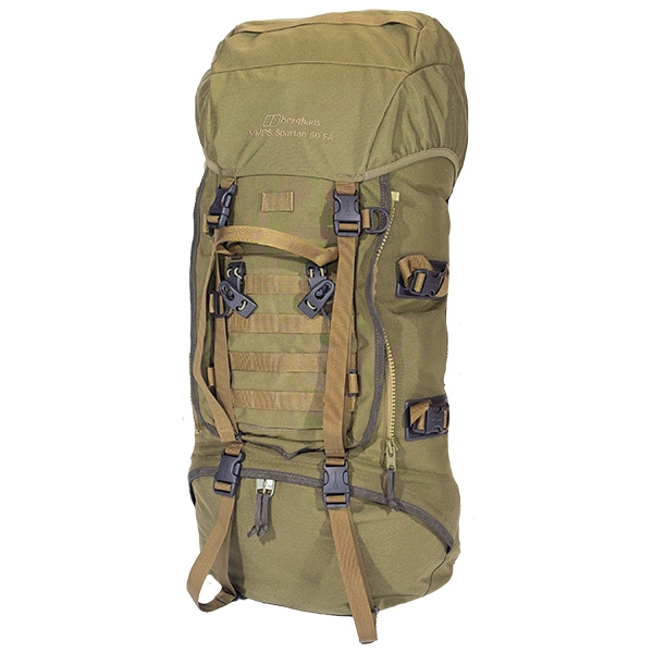Levně Batoh MMPS SPARTAN 60L FA ZELENÝ
