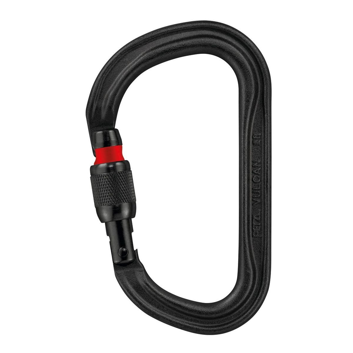 Levně PETZL karabina VULCAN SCREW LOCK šroub. zámek ČERNÁ