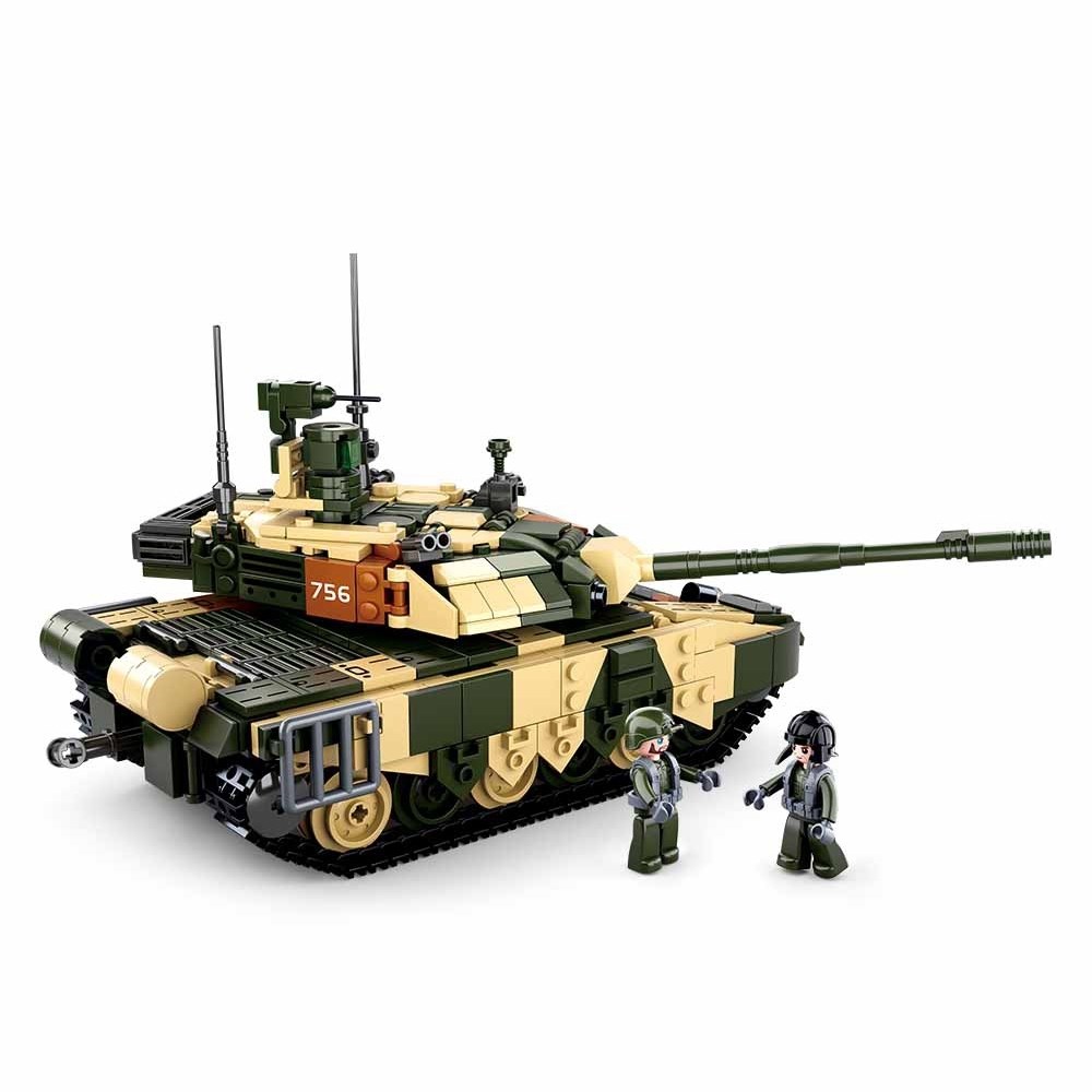 Levně Sluban B0756 Sluban stavebnice TANK T-90M