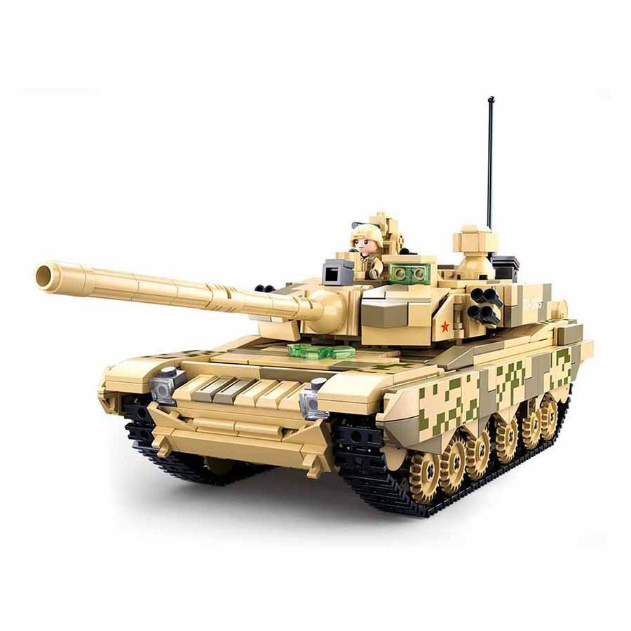 Levně Sluban B0790 Sluban stavebnice HLAVNÍ BITEVNÍ TANK