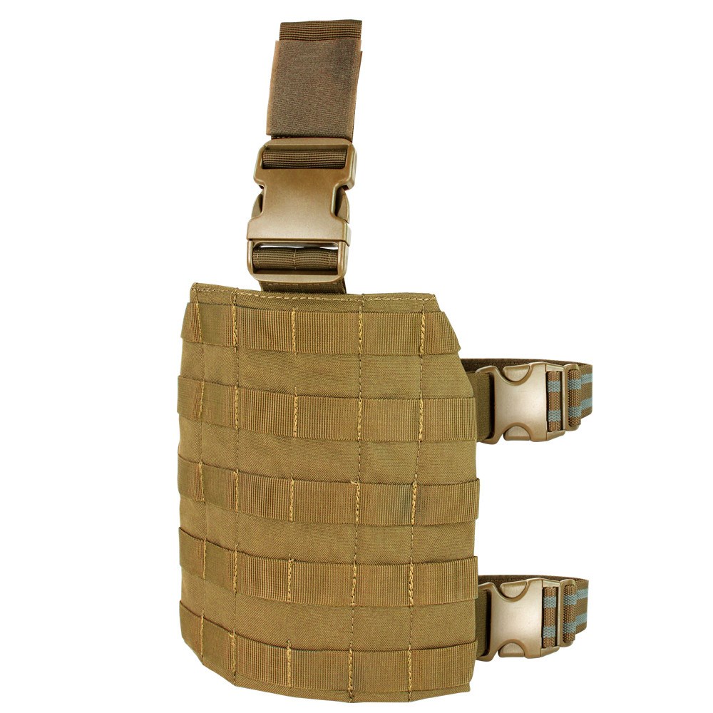 Levně CONDOR OUTDOOR panel stehenní MOLLE DROP LEG - COYOTE BROWN