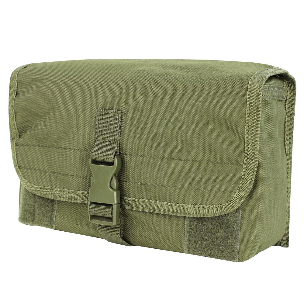 Levně CONDOR OUTDOOR pouzdro MOLLE na plynovou masku - ZELENÉ