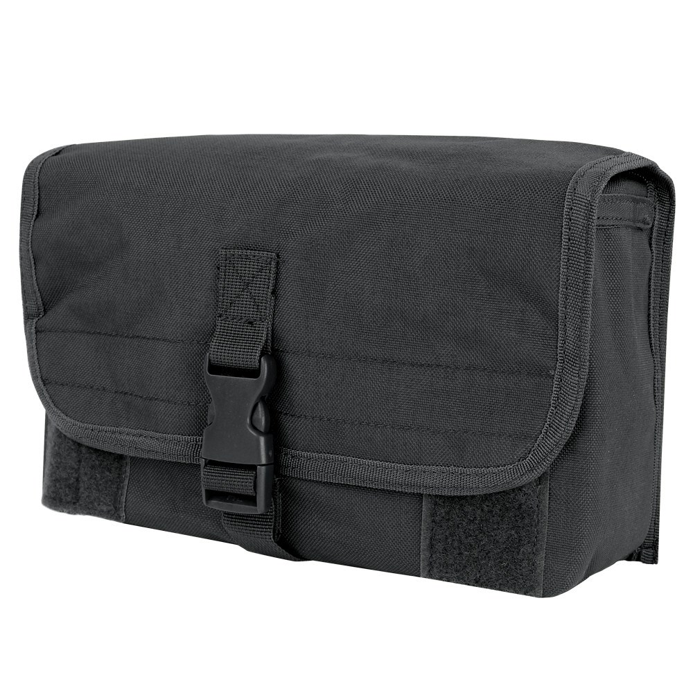 Levně CONDOR OUTDOOR pouzdro MOLLE na plynovou masku - ČERNÉ
