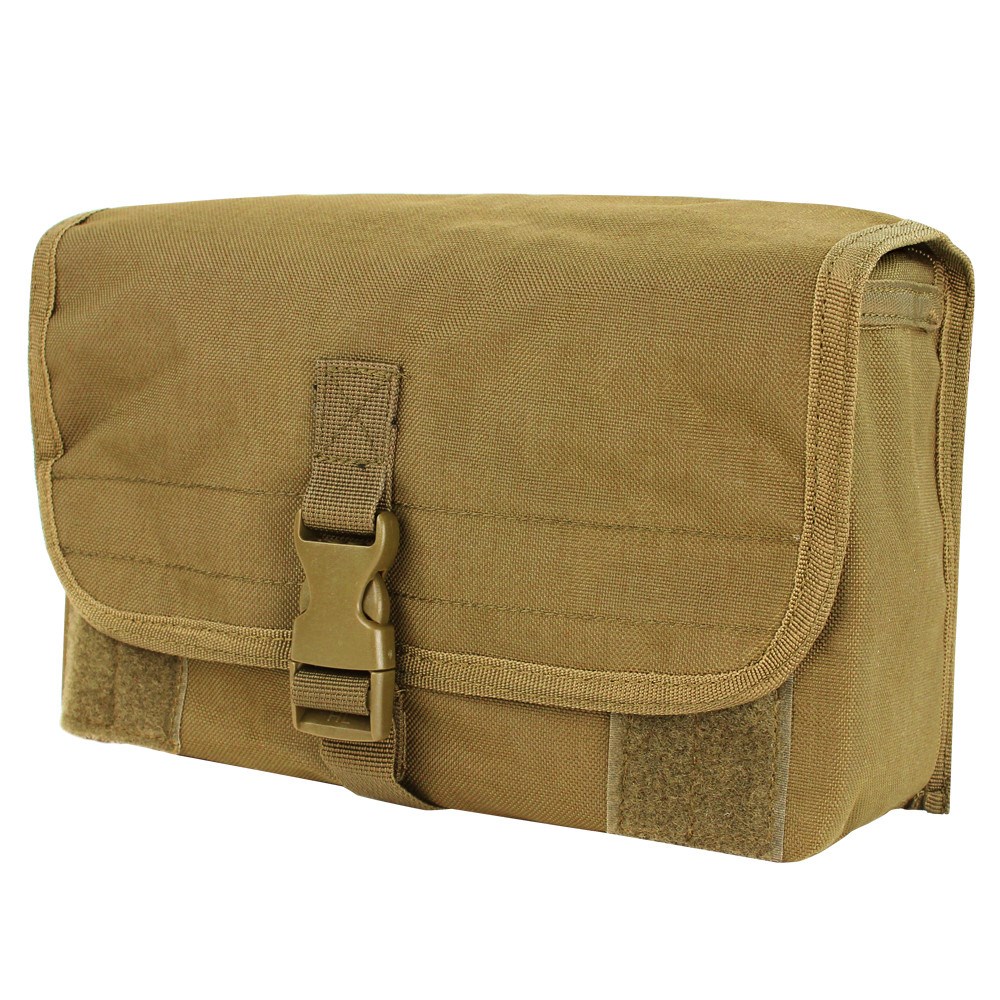 Levně CONDOR OUTDOOR pouzdro MOLLE na plynovou masku - COYOTE BROWN