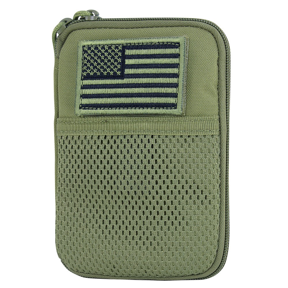 Levně CONDOR OUTDOOR pouzdro MOLLE univerzální s vlajkou ZELENÉ