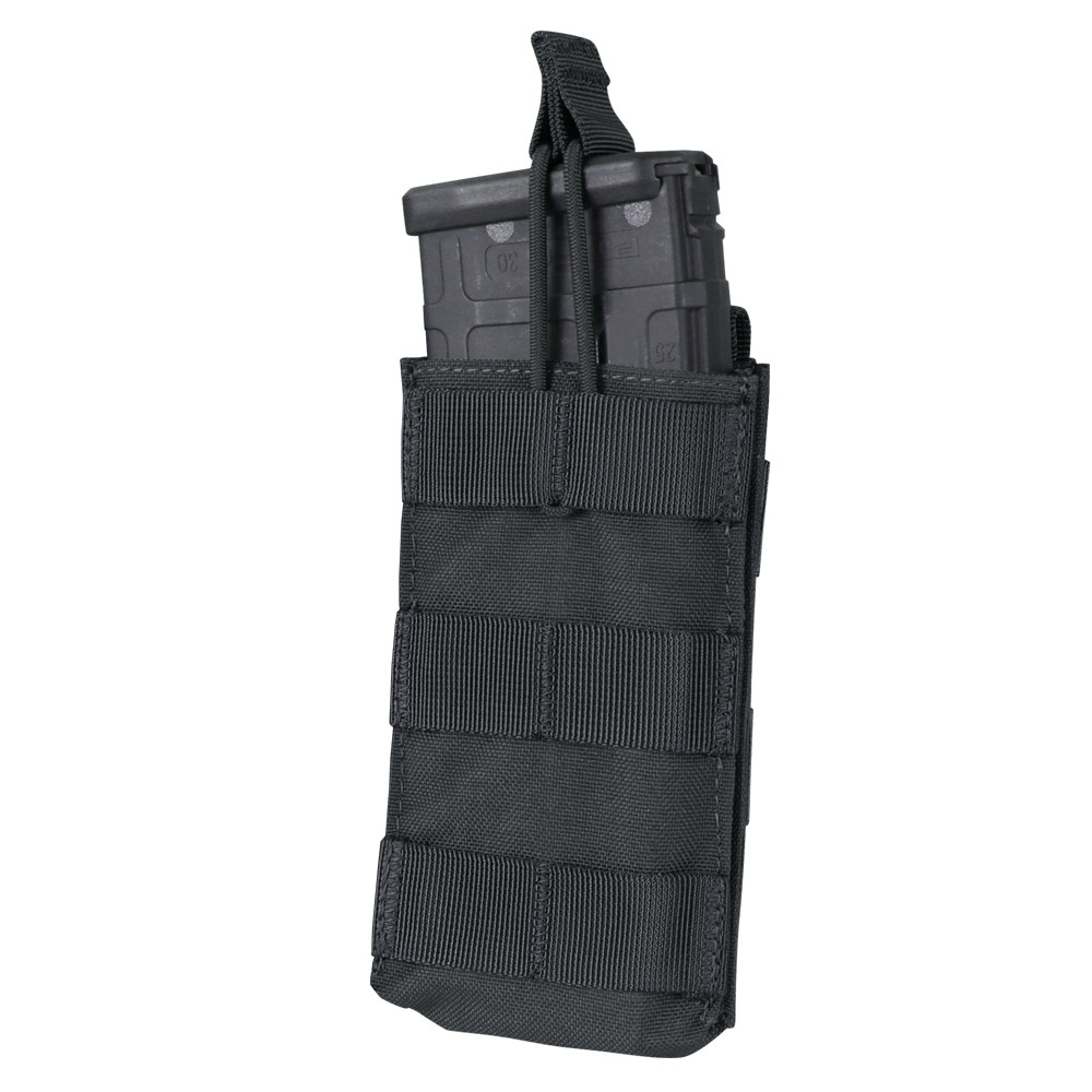 Levně CONDOR OUTDOOR sumka MOLLE na zásobník M16 otevřená ČERNÁ