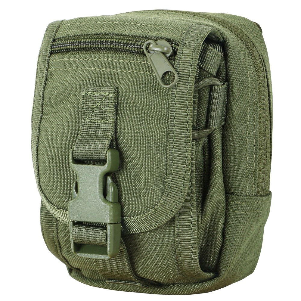 Levně CONDOR OUTDOOR pouzdro MOLLE užitkové malé ZELENÉ