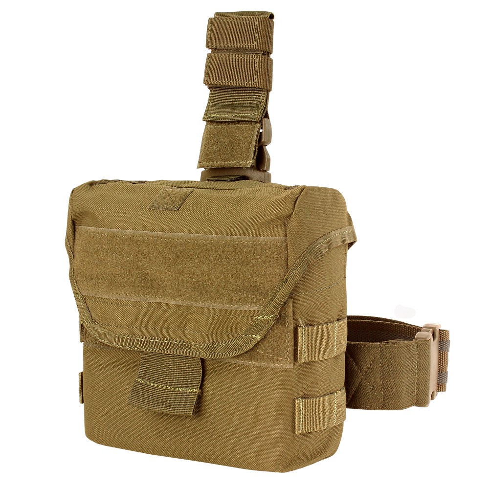 Levně CONDOR OUTDOOR pouzdro stehenní DUMP univerzální COYOTE BROWN