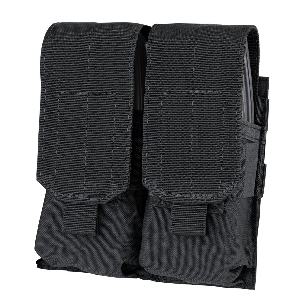 Levně CONDOR OUTDOOR sumka MOLLE dvojitá na zásobníky M4 ČERNÁ