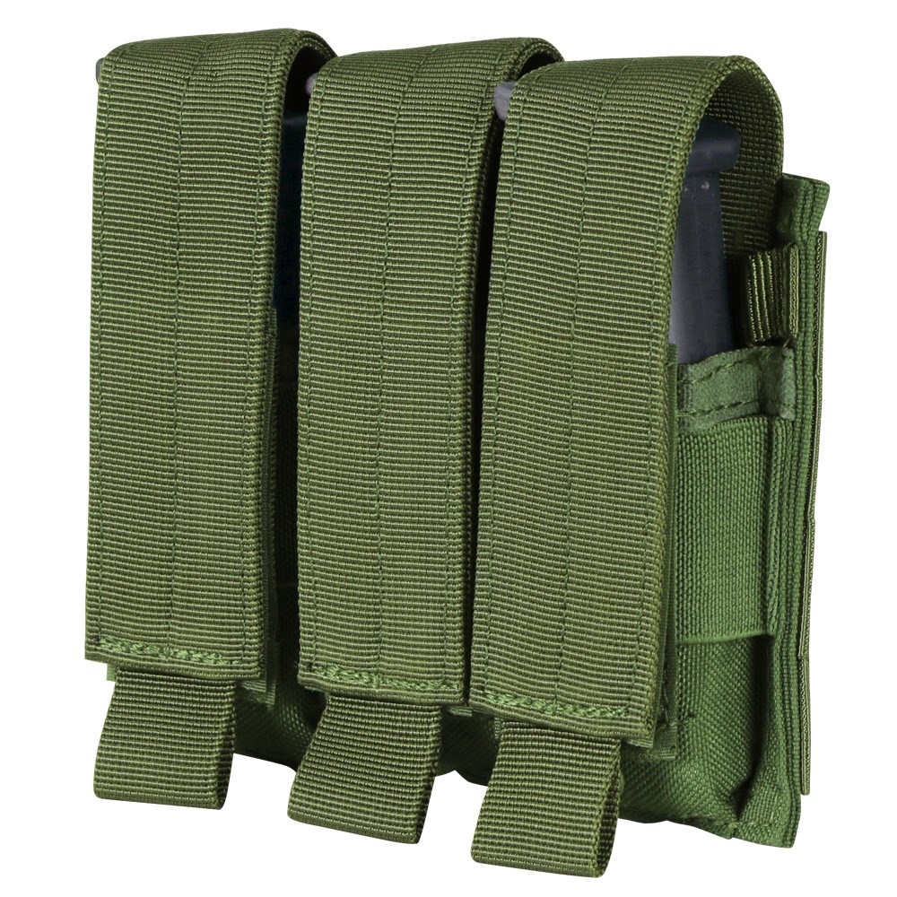 Levně CONDOR OUTDOOR sumka MOLLE trojitá na zásobníky M9 ZELENÁ