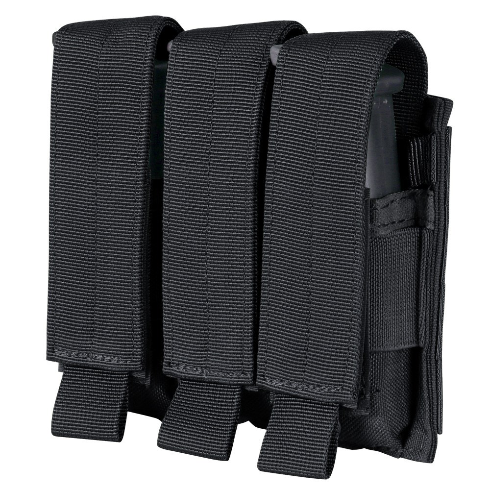 Levně CONDOR OUTDOOR sumka MOLLE trojitá na zásobníky M9 ČERNÁ