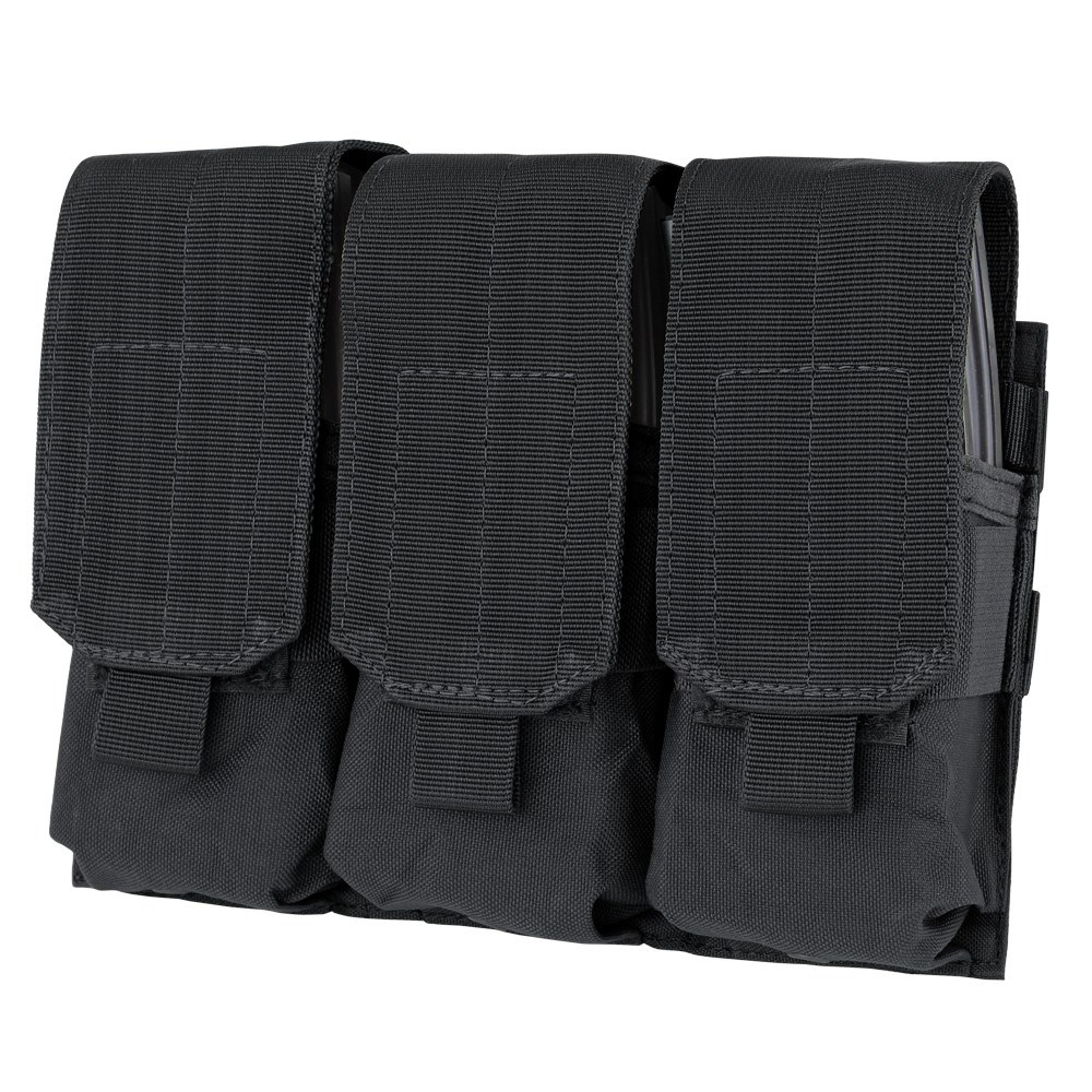 Levně CONDOR OUTDOOR sumka MOLLE na zásobníky 3xM16 ČERNÁ