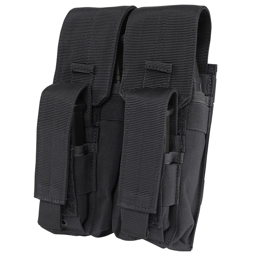 Levně CONDOR OUTDOOR sumka KANGAROO na 2 zásobníky AK ČERNÁ