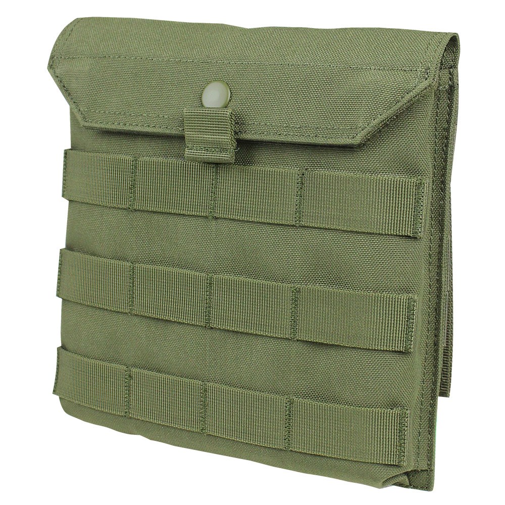 Levně CONDOR OUTDOOR pouzdro užitkové na nosič plátů boční ZELENÉ