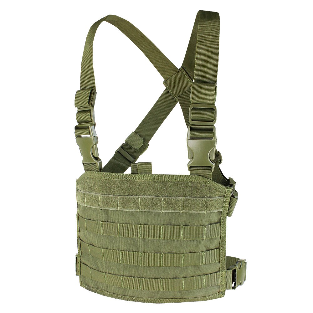 Levně CONDOR OUTDOOR vesta taktická MOLLE CHEST RIG PANEL ZELENÁ